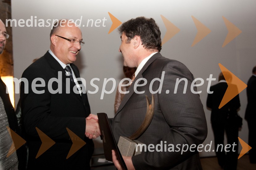 Iztok Klančnik, direktor HP in Robert Grah, AG AutomotivaManagerski izzivi 2011
