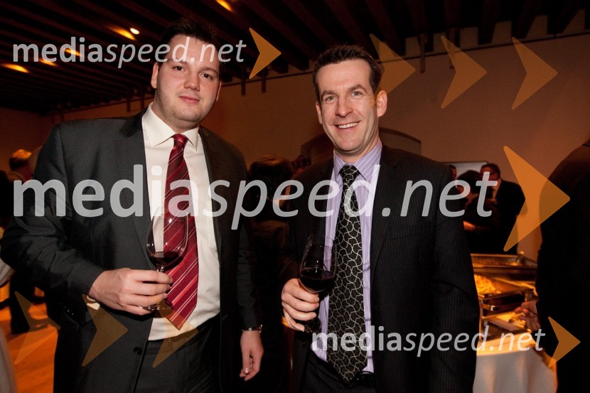 Goran Djuratović, privatni bančnik in Marko Jović, privatni bančnikManagerski izzivi 2011