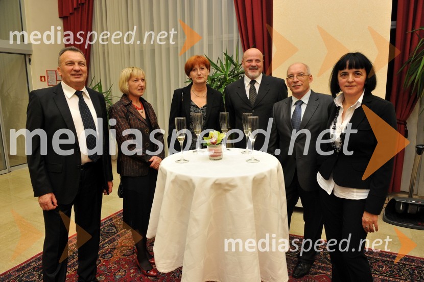 Martin in Cvetka Sreš, Lidija in Ivan Lovše ter Marjan in Slavica Gerenčer16. noč penin