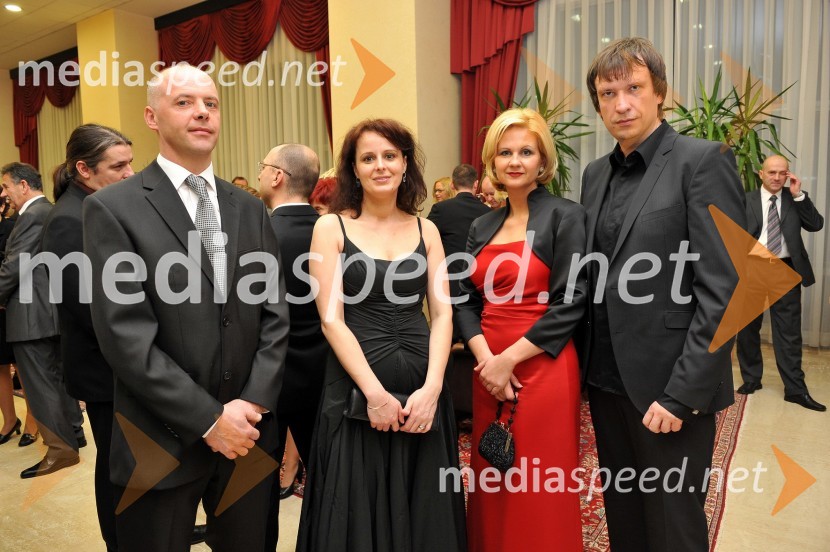 Iztok Kotnik, Montaža Kotnik, Tatjana Kotnik Karba, Kulprotur, , mag. Norma Bale, direktorica Kultprotur in dr. Iztok Palčič, Fakulteta za strojništvo Maribor16. noč penin