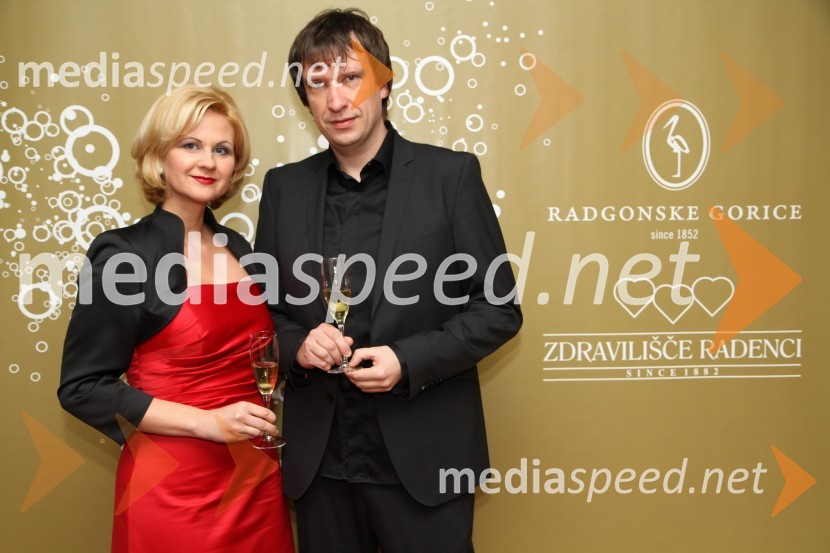 Mag. Norma Bale, direktorica Kultprotur in dr. Iztok Palčič, Fakulteta za strojništvo Maribor16. noč penin