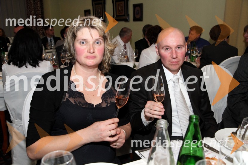 Klavdija Topolovec Špur, enologinja Radgonskih goric in Damjan Špur16. noč penin