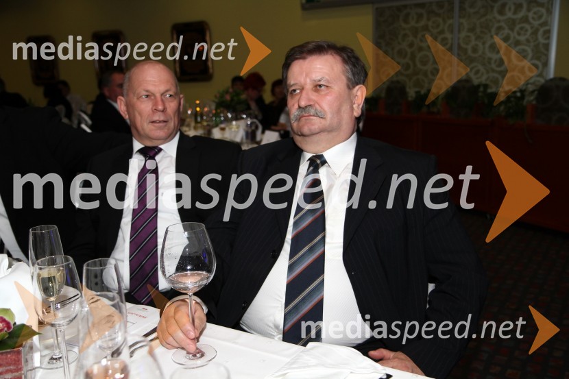 Viktor Zemljič in Janez Rihtarič, župan občine Radenci
16. noč penin