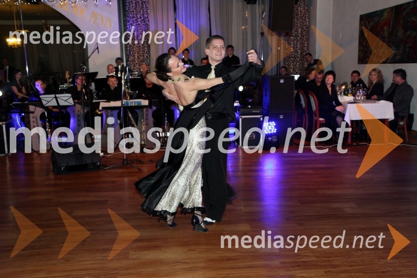 Peter Fileš in Maja Pucelj, plesalca16. noč penin