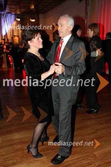 Alojz Filipič, nekdanji glavni enolog Radgonskih goric in soproga Marija16. noč penin