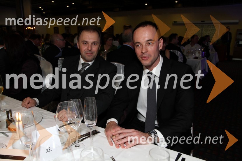 Mag. Mladen Kučiš, direktor Zdravilišča Radenci in Tomaž Polak, ravnatelj Glasbene šole Gornja Radgona16. noč penin