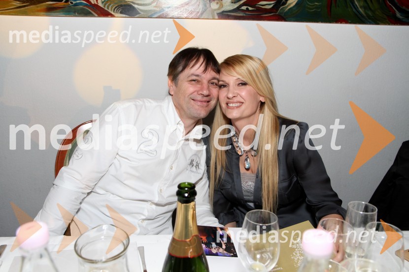 Helena Blagne Zaman, pevka in soprog Mitja16. noč penin