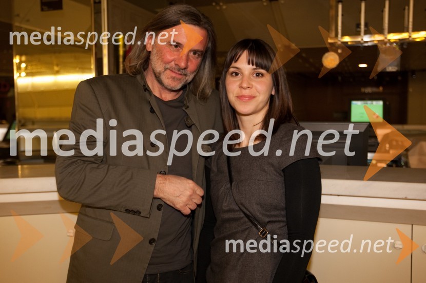 Aldo Kumar, skladatelj in hči AljaProslava ob kulturnem prazniku in podelitev Prešernovih nagrad