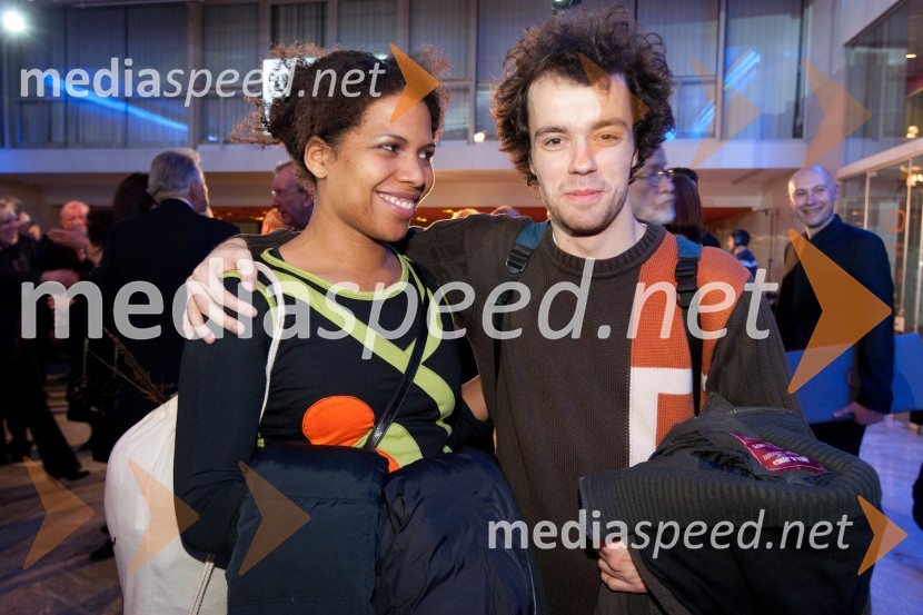 Maša Kagao Knez, plesalka in Blaž Šef, igralecProslava ob kulturnem prazniku in podelitev Prešernovih nagrad