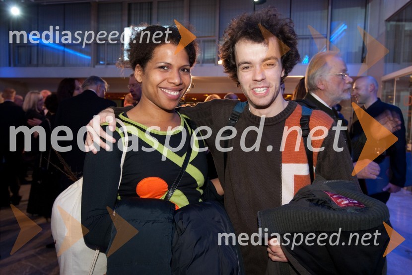 	Maša Kagao Knez, plesalka in Blaž Šef, igralecProslava ob kulturnem prazniku in podelitev Prešernovih nagrad