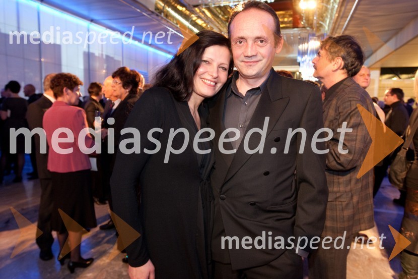 Katja Oputrič in Ludvik Bagari, igralecProslava ob kulturnem prazniku in podelitev Prešernovih nagrad