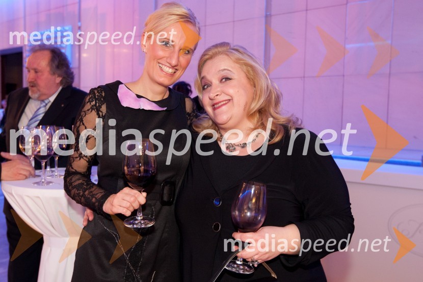 Nataša Krajnc, sopranistka in Mirjam Kalin, operna pevkaProslava ob kulturnem prazniku in podelitev Prešernovih nagrad