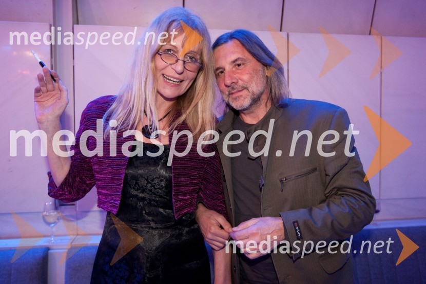 Lilijana Praprotnik Zupančič, ilustratorka in Aldo Kumar, skladateljProslava ob kulturnem prazniku in podelitev Prešernovih nagrad