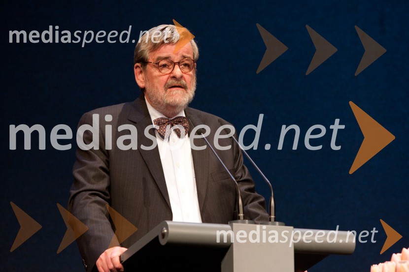 Jaroslav Skrušny, predsednik Upravnega odbora Prešernovega skladaProslava ob kulturnem prazniku in podelitev Prešernovih nagrad