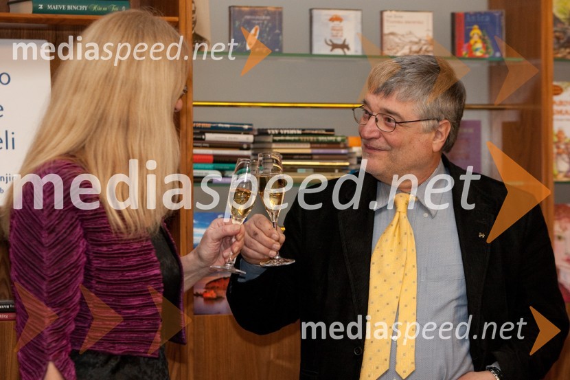 Lilijana Praprotnik Zupančič, ilustratorka  in Janez Suhadolc, oblikovalecProslava ob kulturnem prazniku in podelitev Prešernovih nagrad