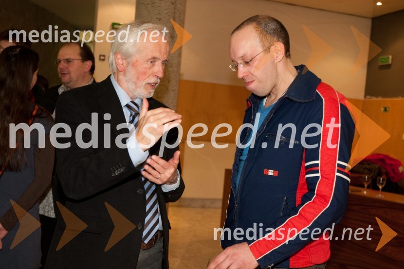 	Janez Povše, režiser in Miha Nemec, igralecSobica na vrhu stopnišča, premiera