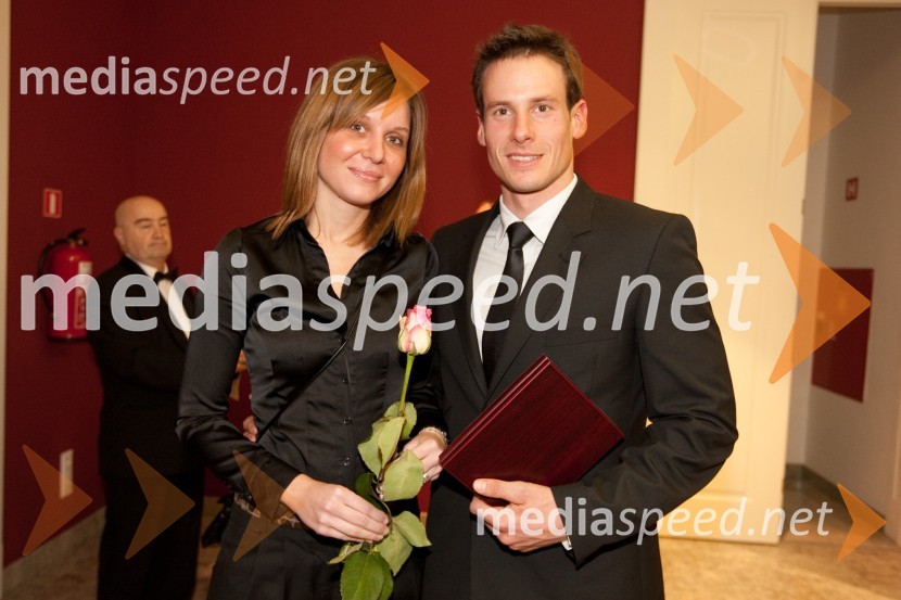 	Jure Meglič, kajakaš in punca Špela Vošnjak46. podelitev Bloudkovih priznanj za leto 2010