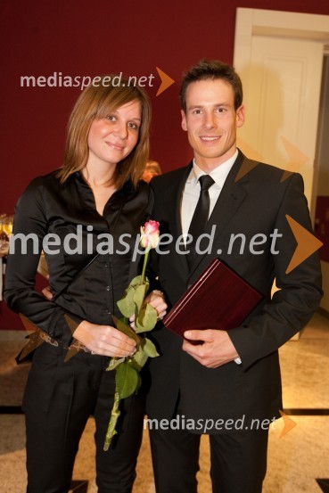 	Jure Meglič, kajakaš in punca Špela Vošnjak46. podelitev Bloudkovih priznanj za leto 2010