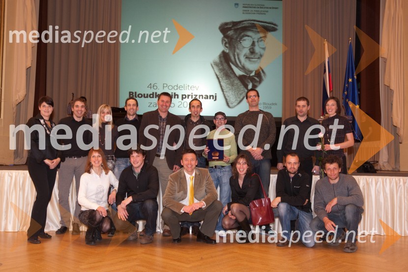 Športno društvo Sonček46. podelitev Bloudkovih priznanj za leto 2010