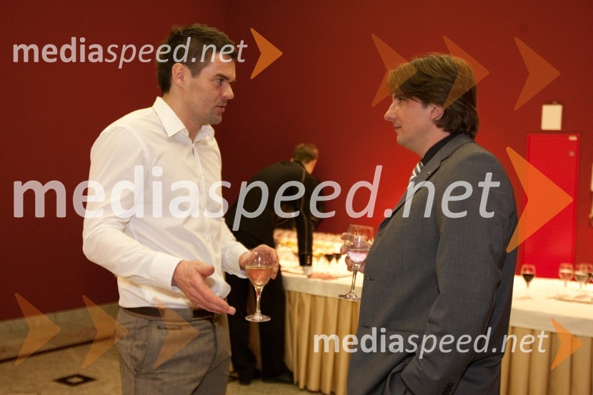 Tomi Jagarinec, kondicijski trener Dejana Zavca in Edvard Kolar46. podelitev Bloudkovih priznanj za leto 2010