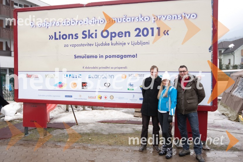 	Bine Šarabon, ABC rent a car, Franja Murn, marketing Slovenskih železnic in Damjan Kurnik, Argonos BPHLions Ski Open 2011