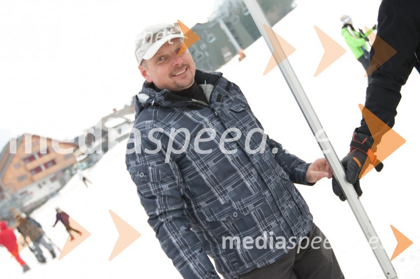 Silvo Buček, predsednik Lions Klub Bled GolfLions Ski Open 2011