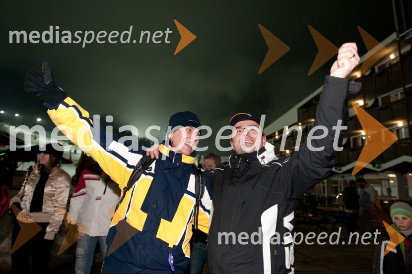 Polonca Kukec, nekdanja guvernerka slovenskih Lions Klubov in Gorazd Copek, Lions Klub Bled GolfLions Ski Open 2011