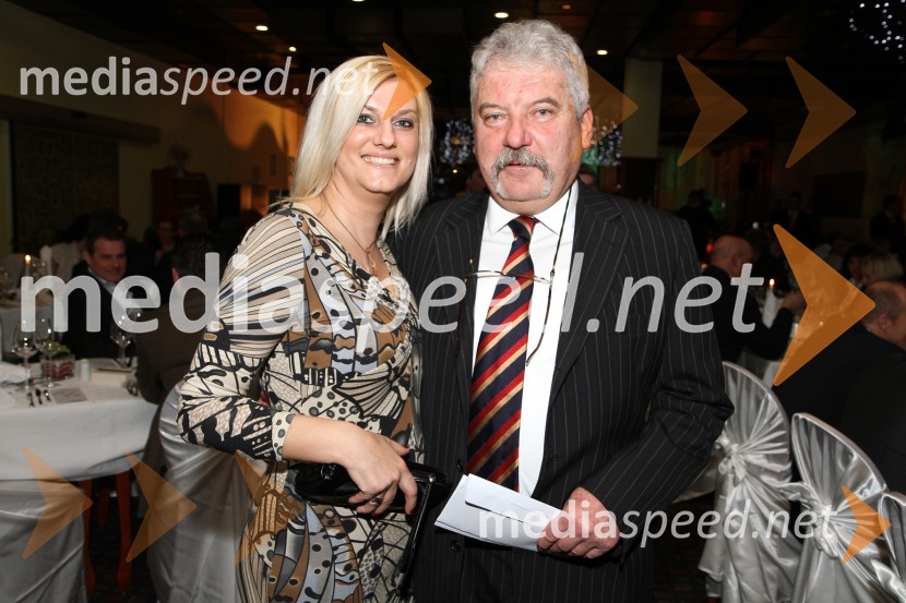 Sandra Bulić in Branko Križan, vodja prodaje v podjetju Radgonske gorice16. noč penin