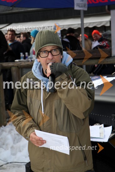 Aljoša Rebolj, fotograf in povezovalec dogodka1. Red bull pležuharski spektakel