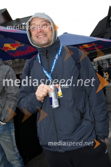 Igor Selan, novinar časnika Večer1. Red bull pležuharski spektakel