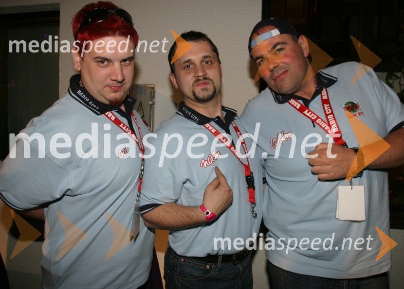 Ekipa Reporter Milan: Tine Križanič, Dejan Vedlin in Matjaž Šalamun ŠalcaLjudje RAZNO