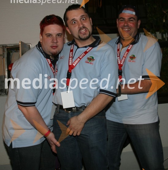 Ekipa Reporter Milan: Tine Križanič, Dejan Vedlin in Matjaž Šalamun ŠalcaLjudje RAZNO