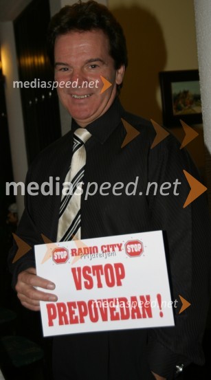 Mišo Hoelbl, direktor Radia CityLjudje RAZNO