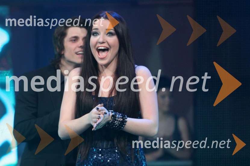 Maja Keuc, pevka in zmagovalka Eme 2011EMA 2011, zmagovalka je Maja Keuc!