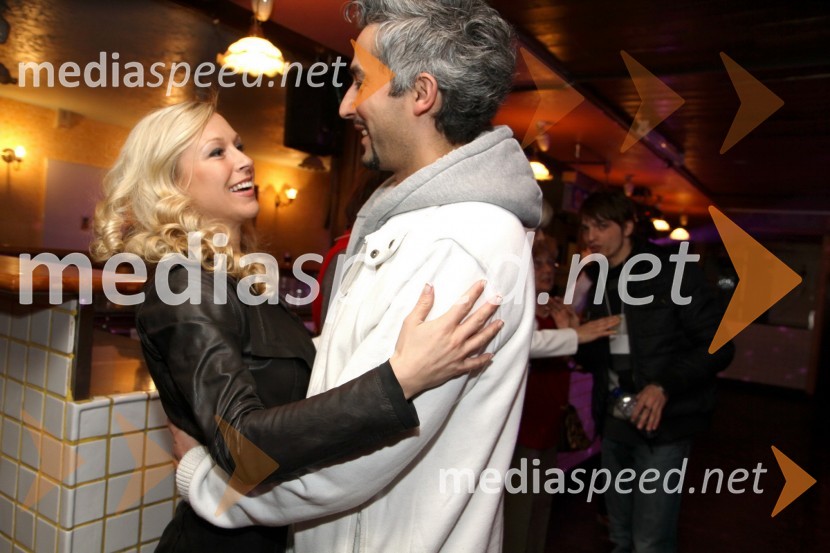 Ines Juranovič, playboyeva zajčica in Gena Zeneli, koreografBig brother, dobrodelni koncert