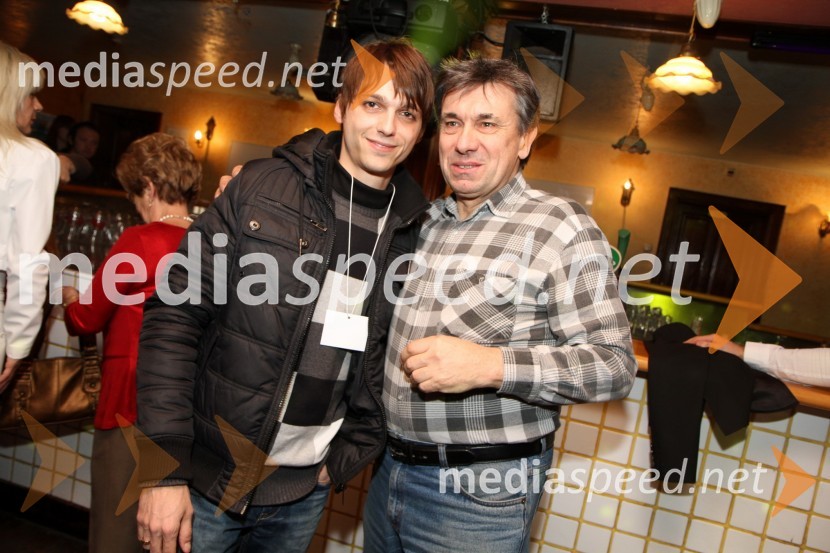 Rok Kosmač, pevec in Zvone NovakBig brother, dobrodelni koncert