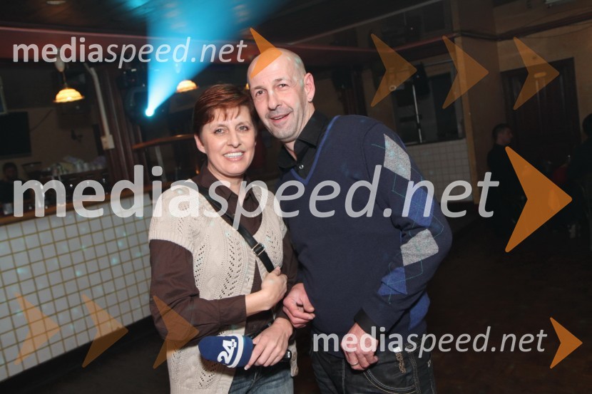 Danica Ksela, novinarka Pop Tv in Jože Činč, pevecBig brother, dobrodelni koncert