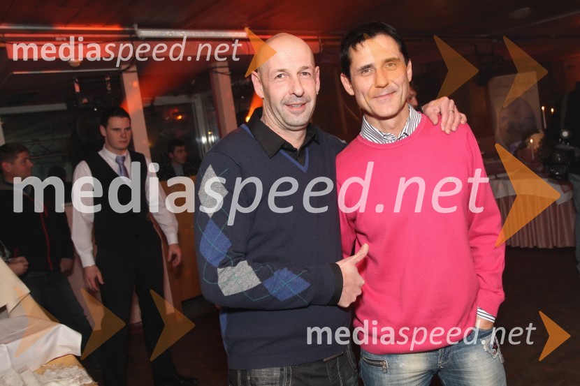 Jože Činč, pevec in Stojan AuerBig brother, dobrodelni koncert