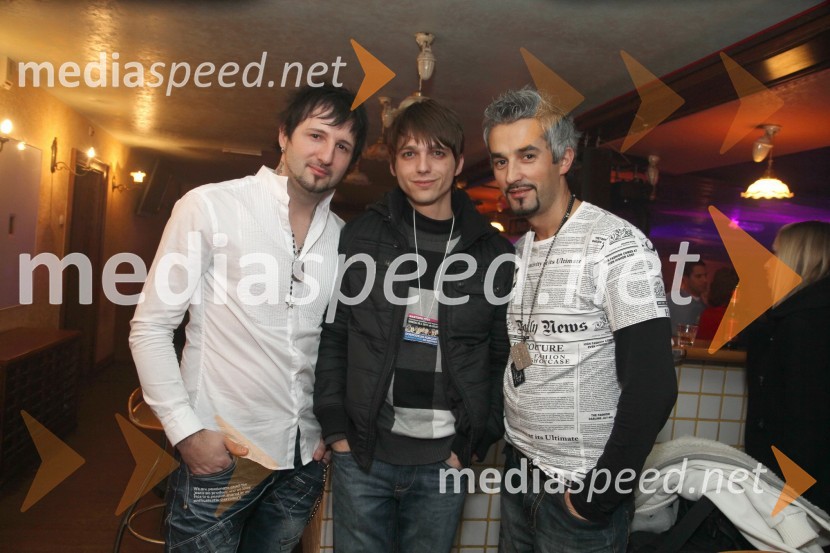 Rusko, glasbenik, Rok Kosmač, pevec in Gena Zeneli, koreografBig brother, dobrodelni koncert