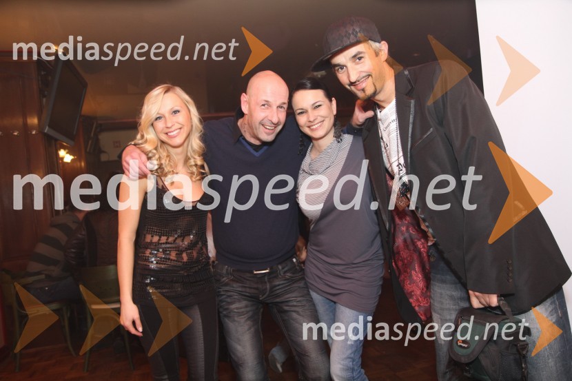 Ines Juranovič, playboyeva zajčica, Jože Činč, pevec in dekle Doris ter Gena Zeneli, koreografBig brother, dobrodelni koncert