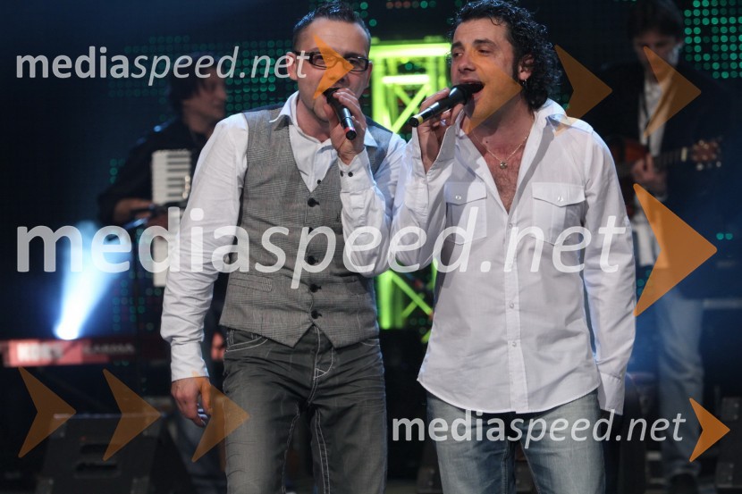 Mišo Kontrec in Jože Kontrec, člana skupine LangaBig brother, dobrodelni koncert