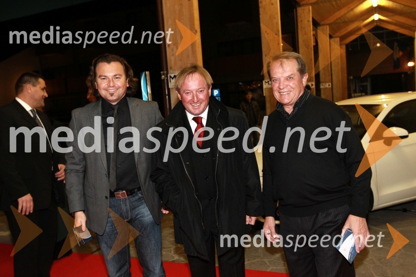 Dominik S. Černjak, član uprave Collegium Mondial Travel, Bojan Križaj, nekdanji smučar in ...Bela večerja ob 50 letnici Pokala Vitranc