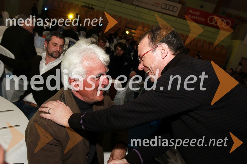 ... in Jure Franko, nekdanji smučarBela večerja ob 50 letnici Pokala Vitranc