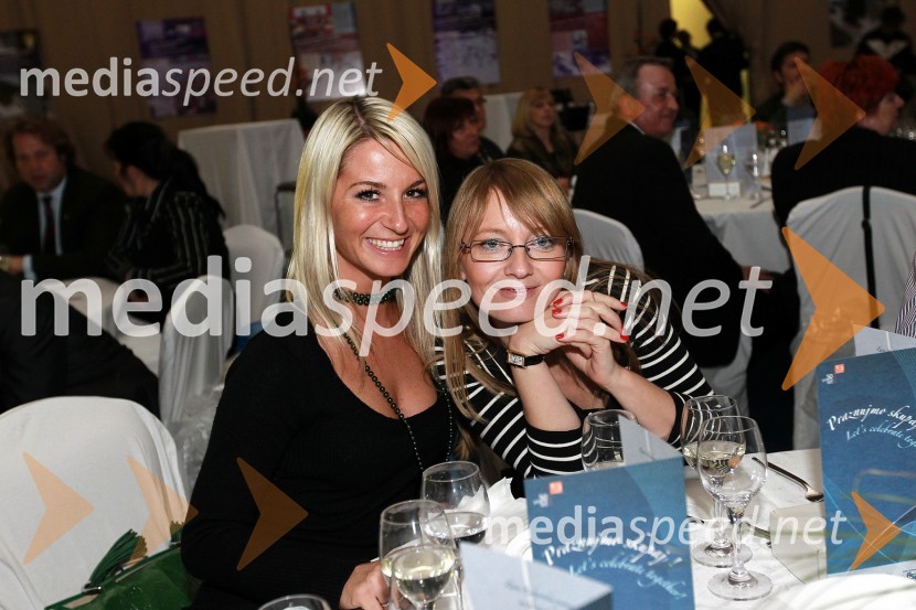 Anja Bohinc, iSpace in Katja Bolhar KresalBela večerja ob 50 letnici Pokala Vitranc