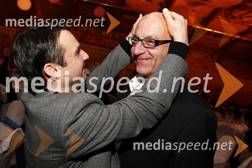 Danilo Ferjančič, generalni direktor Porsche Slovenija d.o.o. in Heinz Slesak, generalni direktor Porsche Slovenija d.o.o.Bela večerja ob 50 letnici Pokala Vitranc