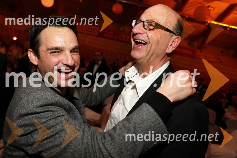 Danilo Ferjančič, generalni direktor Porsche Slovenija d.o.o. in Heinz Slesak, generalni direktor Porsche Slovenija d.o.o.Bela večerja ob 50 letnici Pokala Vitranc