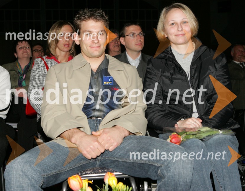 Mitja Petkovšek, gimnastičar in Mateja Pinter, paraolimpijska zmagovalka v namiznem tenisu
Športnik zime Val-a 202 Komenda