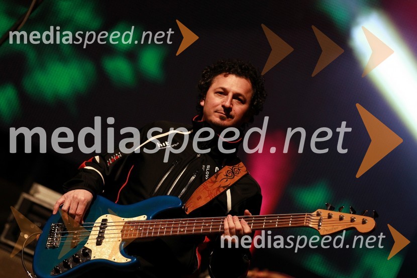 Patrick Vlačič, minister za promet ter član skupine Heaven X50. Pokal Vitranc, XL Party