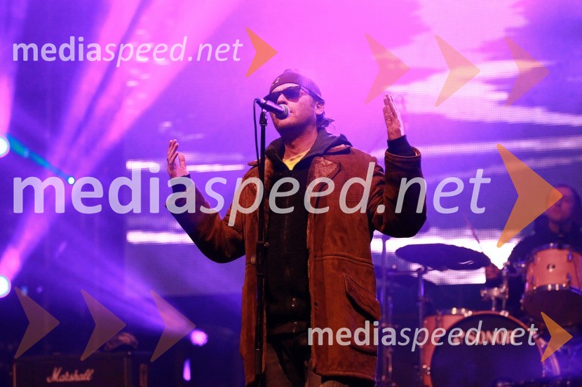 Grega Skočir, pevec skupine Big Foot Mama50. Pokal Vitranc, XL Party