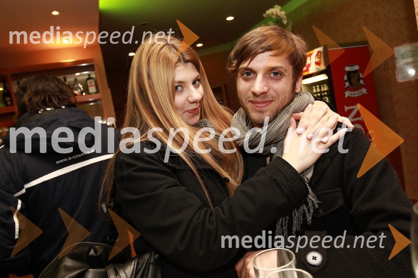 Sara Ursić in Matthew Hawk50. Pokal Vitranc, XL Party